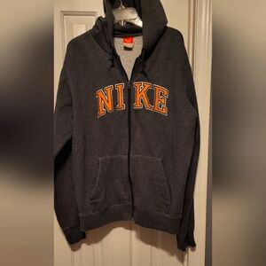Mens NIKE Zip Front Hoodie